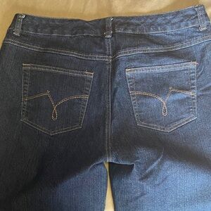 Just My Size JMS Classic Dark Wash Stretch Jeans Women’s 16W